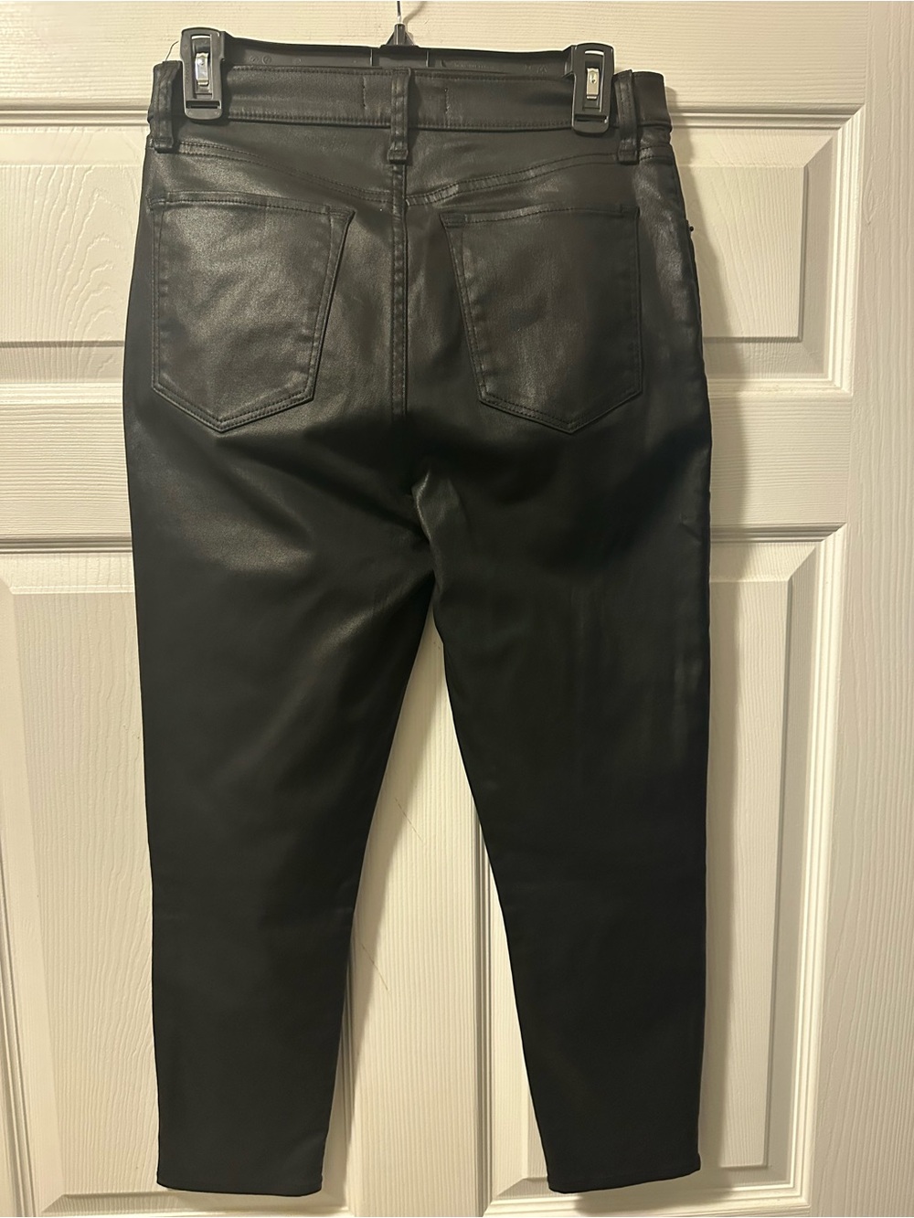 Women’s Abercrombie & Fitch Super Skinny Ankle High Rise Coated Jeans - Size 10